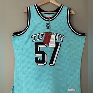 Tiffany & Co. Basketball Jersey- Mens L. Mitchell & Ness